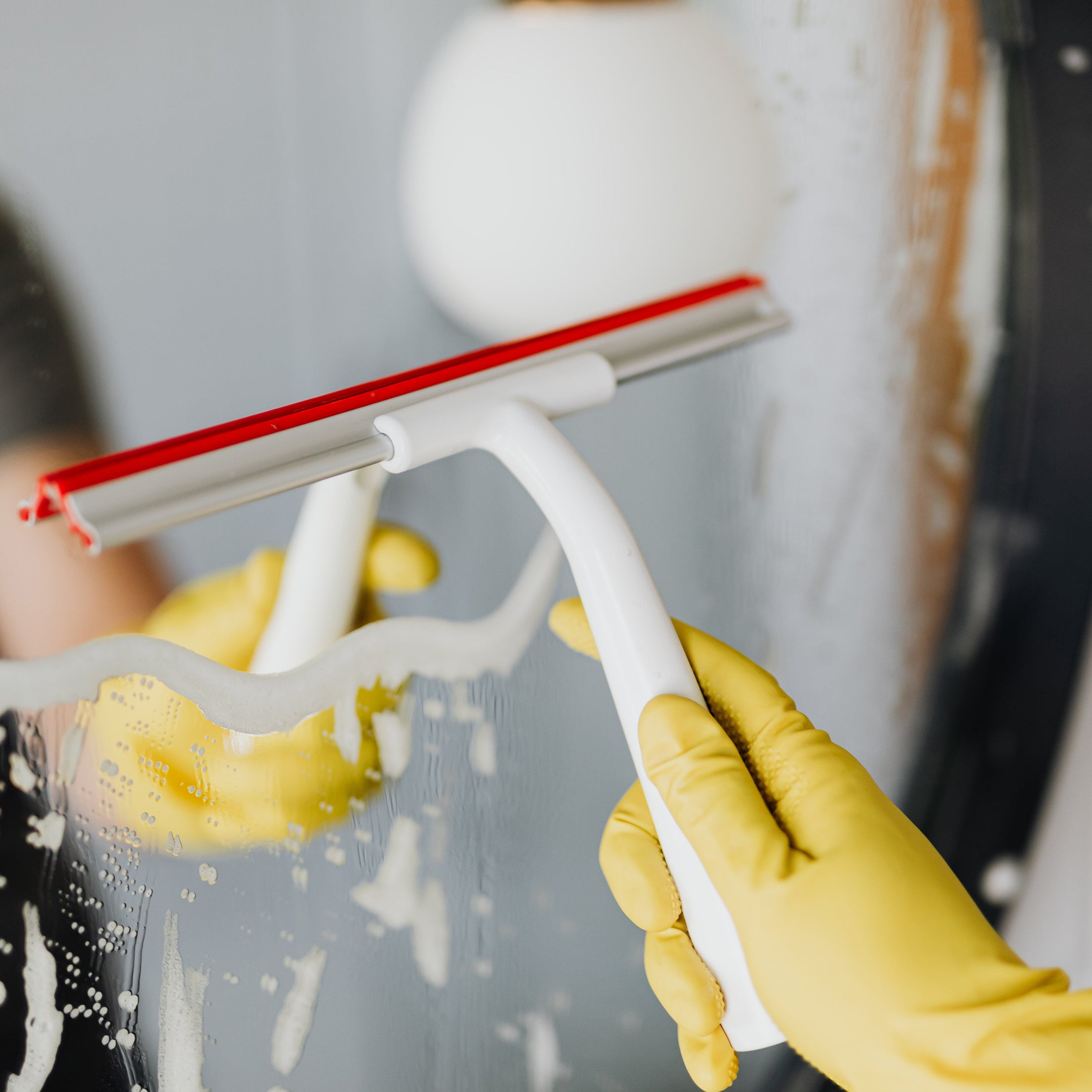 Cleaning a window